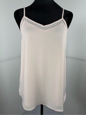 1.STATE Blush Pink Double Layer Chiffon Cami Size XS